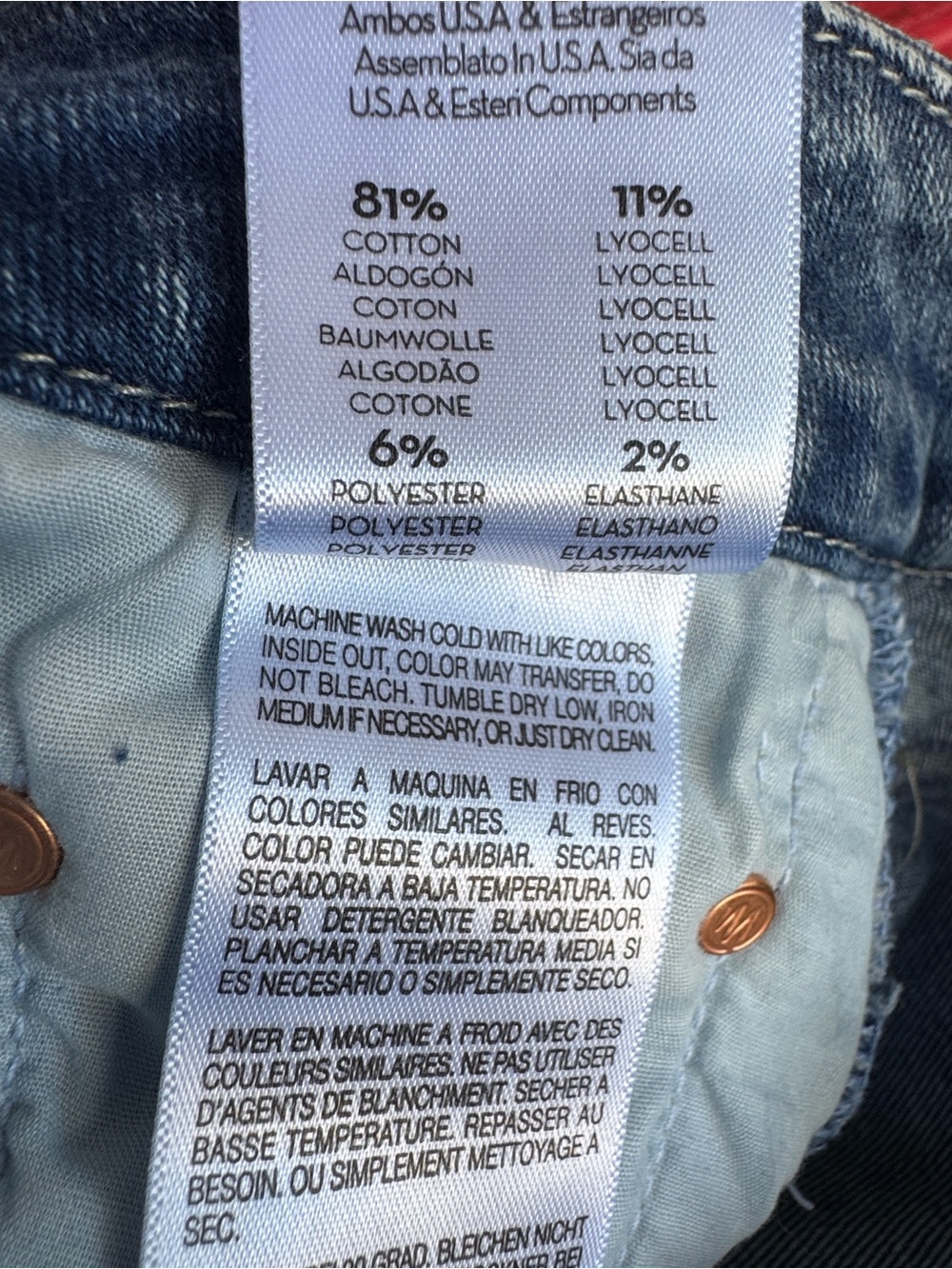 Mother Denim The Looker Ankle Jeans in Twice Shy Size 26 - Picture 9 of 13